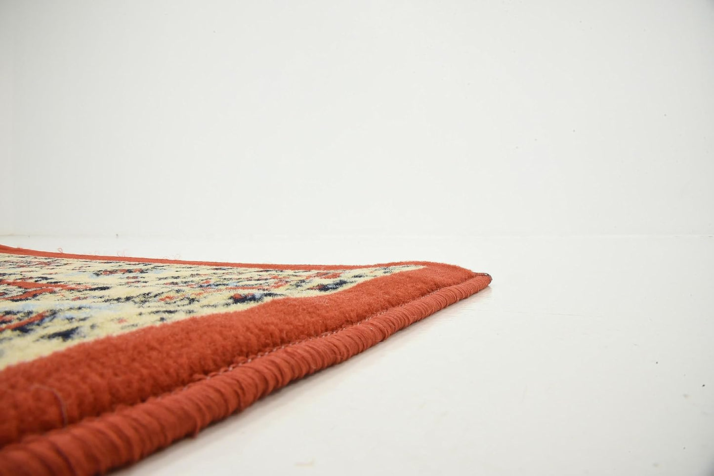 Unique Loom Sialk Hill Collection Area Rug - Washington (3' x 16' 5" Runner Terracotta/Cream)