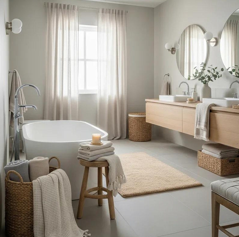7 Simple Ways to Make Your Bathroom Feel More Relaxing Every Day