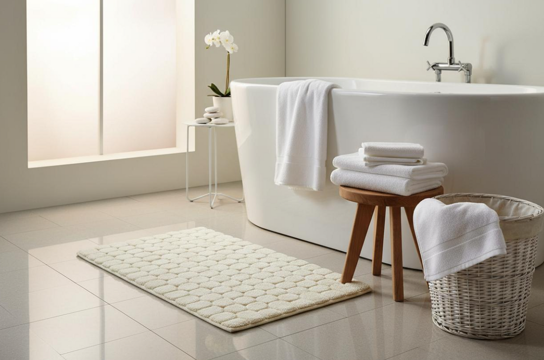 How to Make Your Bathroom Look Beautiful with Matching Towels and Rugs