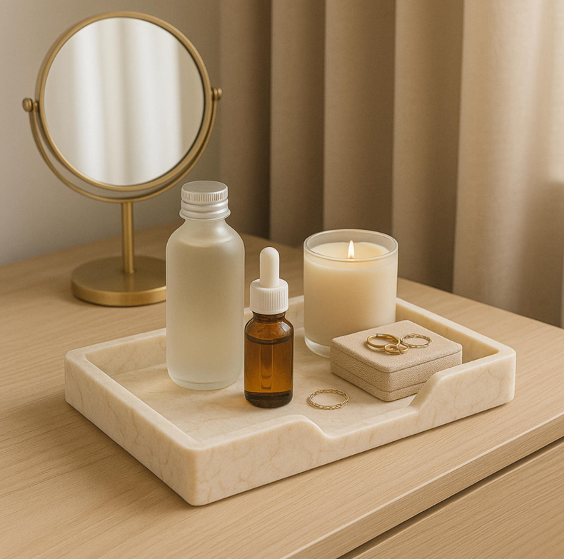 How to Create a Beautiful Bathroom Vanity with Everyday Essentials