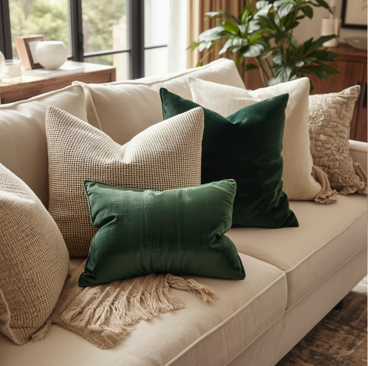 How to Refresh Your Living Room for Every Season with Decorative Pillows
