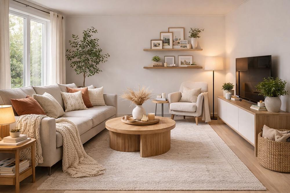 How to Make Your Living Room Feel Cozy All Year Round