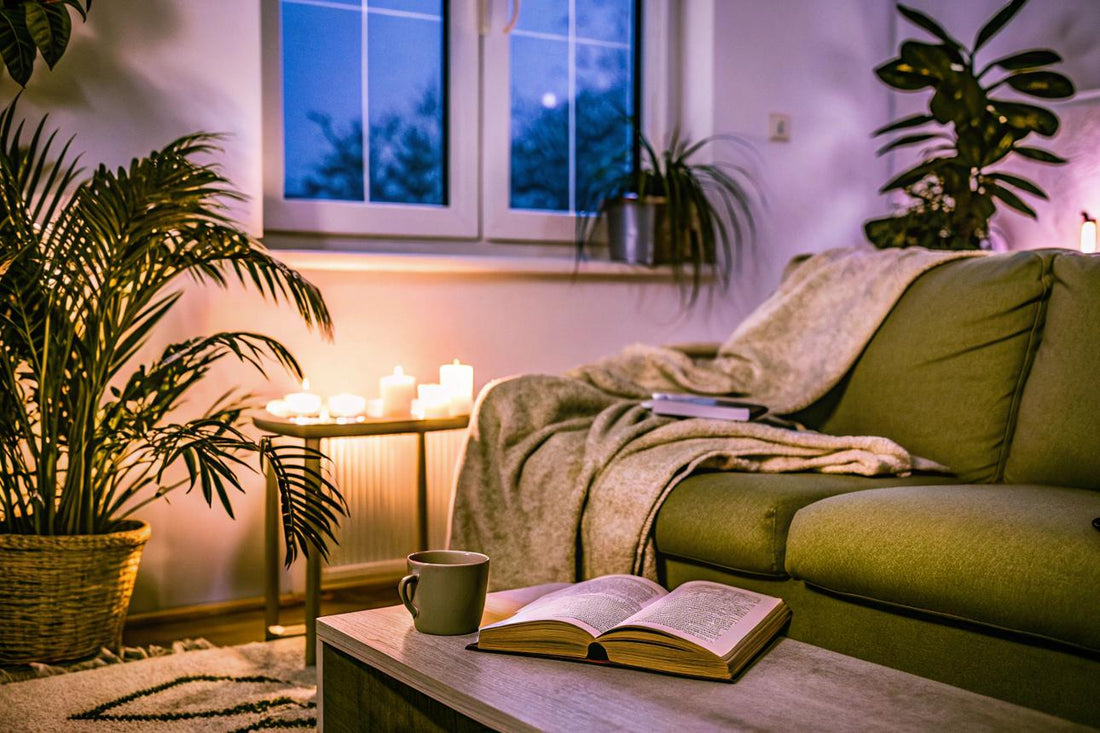 How to Create the Perfect Cozy Night at Home 🌙✨