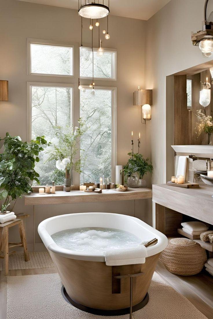 How to Create a Relaxing Spa Bathroom at Home on a Budget