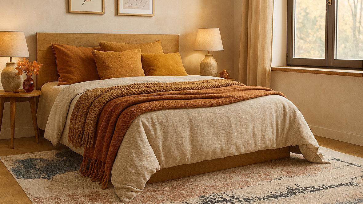 How to Make Your Bedroom Feel Cozy for Fall in Just 30 Minutes