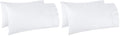 Amazon Basics 400 Thread Count Soft 100% Cotton Pillow Cases, Wrinkle Resistant by AmazonBasics