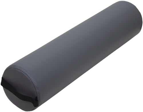 ForPro Full Round Massage Table Bolster Pillow, Cool Grey by ForProProfessionalCollection