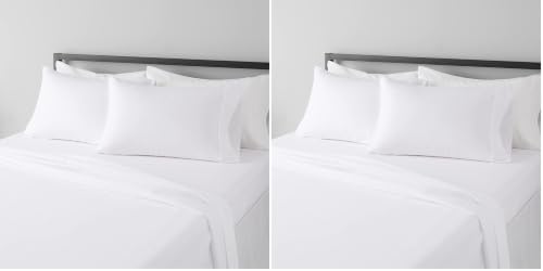 Amazon Basics Lightweight Super Soft, Wrinkle-Free, Breathable Microfiber by AmazonBasics