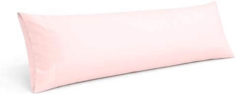 Cotton Delight Organic Cotton Body Pillow Cover 20x54 – 600 Thread Count Sateen by Cotton+Delight