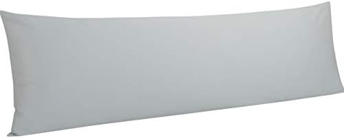 NTBAY Body Egyptian Cotton Sateen Pillowcases, Light Grey by NTBAY