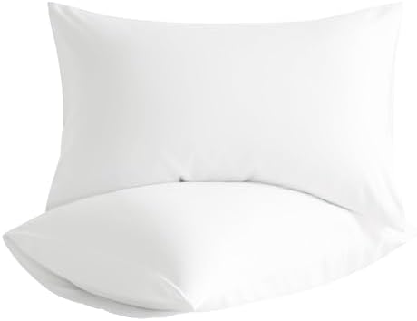 Standard Pillow Cases, 2 Pack, 20x26 in, Microfiber by Aerlomi