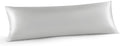 INFIIXSO Mulberry Silk Body Pillow Pillowcase, Light Grey by INFIIXSO