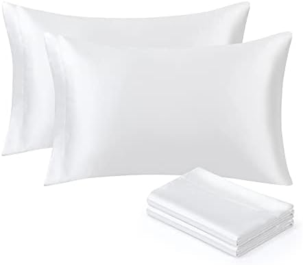 Ersmak Satin Pillowcase Standard Set of 4, Ultra Soft & Silky Satin Pillow Cases - Image 2