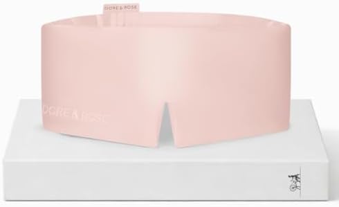 Dore & Rose Deep Sleep Mask, 100% Pure Silk Eye Mask by DoreRose