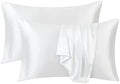 Ersmak Satin Pillowcase Queen Set of 2, Ultra Soft & Silky Satin Pillow Cases by Ersmak