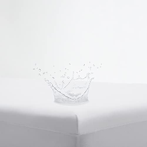 Serta Power Chill Cooling Waterproof Mattress Protector, California King - Image 3