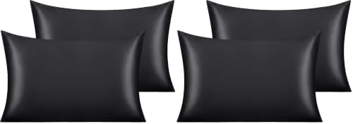 NTBAY 4 Pack Satin Standard Pillowcases by NTBAY