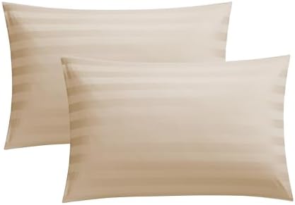 100% Cotton Zippered Pillow Protectors King Size by ShunjieHome