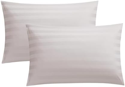 100% Cotton Zippered Pillow Protectors King Size by ShunjieHome