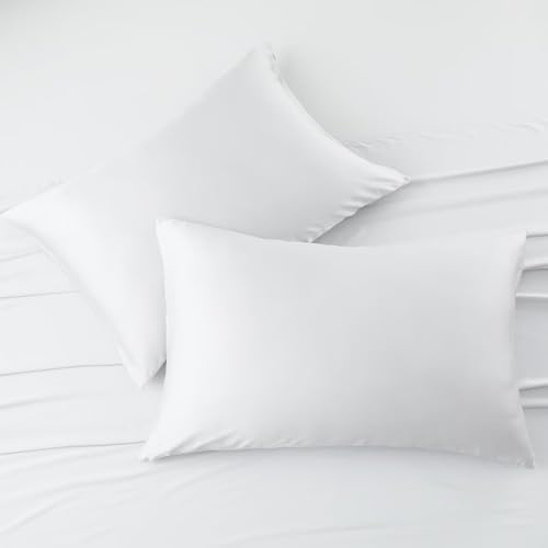 4 Pack Cooling Pillow Cases, Viscose Derived from Bamboo Pillow Protectors - Image 7