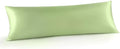 INFIIXSO Mulberry Silk Body Pillow Pillowcase, Sage Green by INFIIXSO