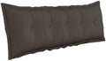 WOWMAX Headboard Pillow Queen Bolster Reading Pillow by WOWMAX