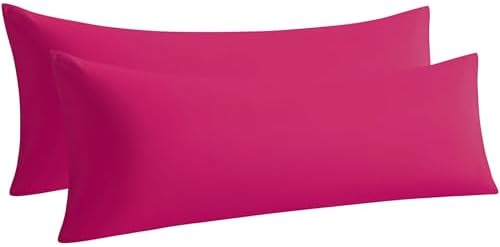 Body Pillow Cases, 2 Pack, 20x54 in, Microfiber by Aerlomi