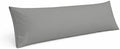 Cotton Delight Organic Cotton Body Pillow Cover 20x48 – 600 Thread Count Sateen by Cotton+Delight