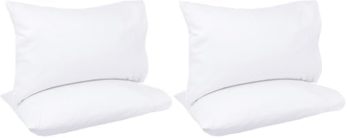 Amazon Basics 400 Thread Count Cotton Pillowcases, Pillows Not Included by AmazonBasics