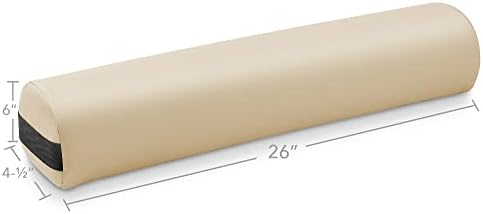 Saloniture 3/4 Round Massage Table Bolster Under-Knee Pillow Pad - Image 3