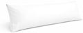 Cotton Delight Organic Cotton Body Pillow Cover 20x48 – 600 Thread Count Sateen by Cotton+Delight