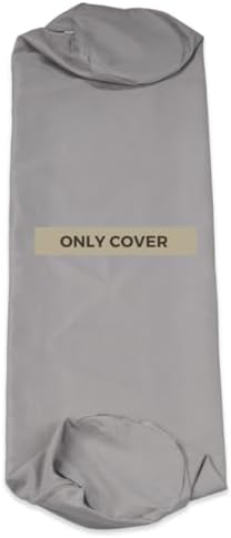 48x8 Round Pillowcase, Brushed Microfiber Bolster Cover by Pillowable