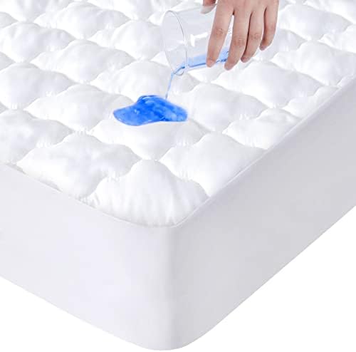 Full Size Mattress Protector Pad Cover Waterproof Quilted by SpringspiritBedding