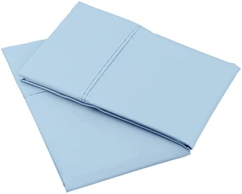 Amazon Basics 400 Thread Count 100% Cotton Pillowcases, Sateen Weave, Wrinkle - Image 4