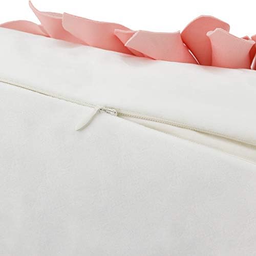 OiseauVoler 3D Sunflower Handmade Throw Pillow Covers Decorative Pink - Image 5