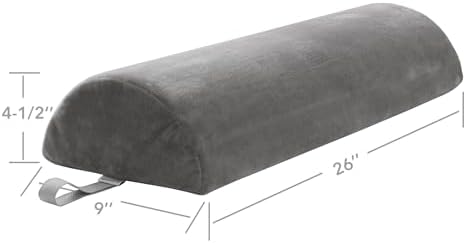 Saloniture Jumbo Half Round Massage Table Bolster Under-Knee Pillow Pad - Image 4