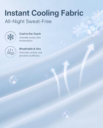 YZ HOME Cooling J Shaped Pregnancy Pillow, Removable Cover - Image 4