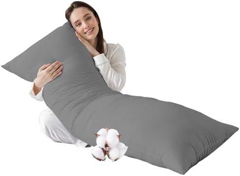 SHOUREN Large Body Pillow, Long Bed Pillow by SHOUREN
