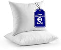 QUBA LINEN Throw Pillow Inserts, 14x14 Inches by QUBA+LINEN