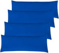 Elegant Comfort 4-PACK Solid Pillowcases 1500 Premium Hotel Quality Microfiber by ELEGANTCOMFORT