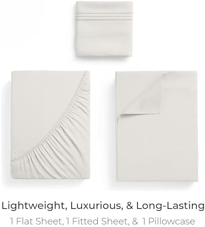 Mellanni Iconic 3-Piece, Ultra Soft Sheet Set - Image 3
