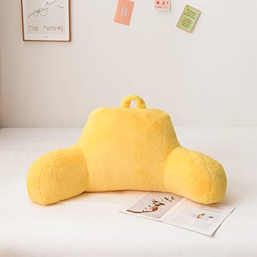A Nice Night Yellow Reading Pillow - Image 3