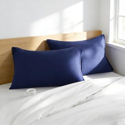 Queen Pillow Cases, 2 Pack, 20x30 in, Microfiber - Image 2
