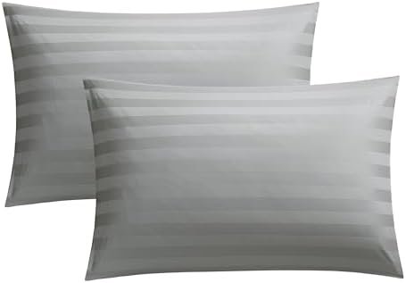 100% Cotton Zippered Pillow Protectors King Size by ShunjieHome