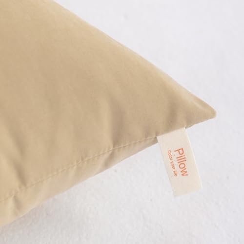 NTBAY Toddler Pillows, Light Taupe - Image 4