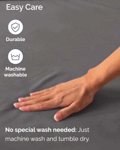 CGK Linens 2 Pack Extra Deep King Fitted Sheets - Image 6