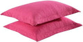 MarCielo 2-Piece Embroidered Pillow Shams, Decorative Microfiber Pillow Covers by MarCielo