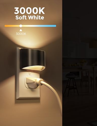 L LOHAS LED Night Lights Plug into Wall 4 Pack, Dusk to Dawn Nightlight - Image 6
