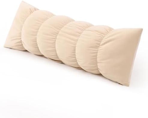 Pat. Pend. Segmented Body Pillow by Ailuteie