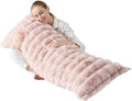 20"x54"Luxury Shaggy Faux Fur Body Pillow Cover, Bubble Fluffy Plush Bed Body by Animebody